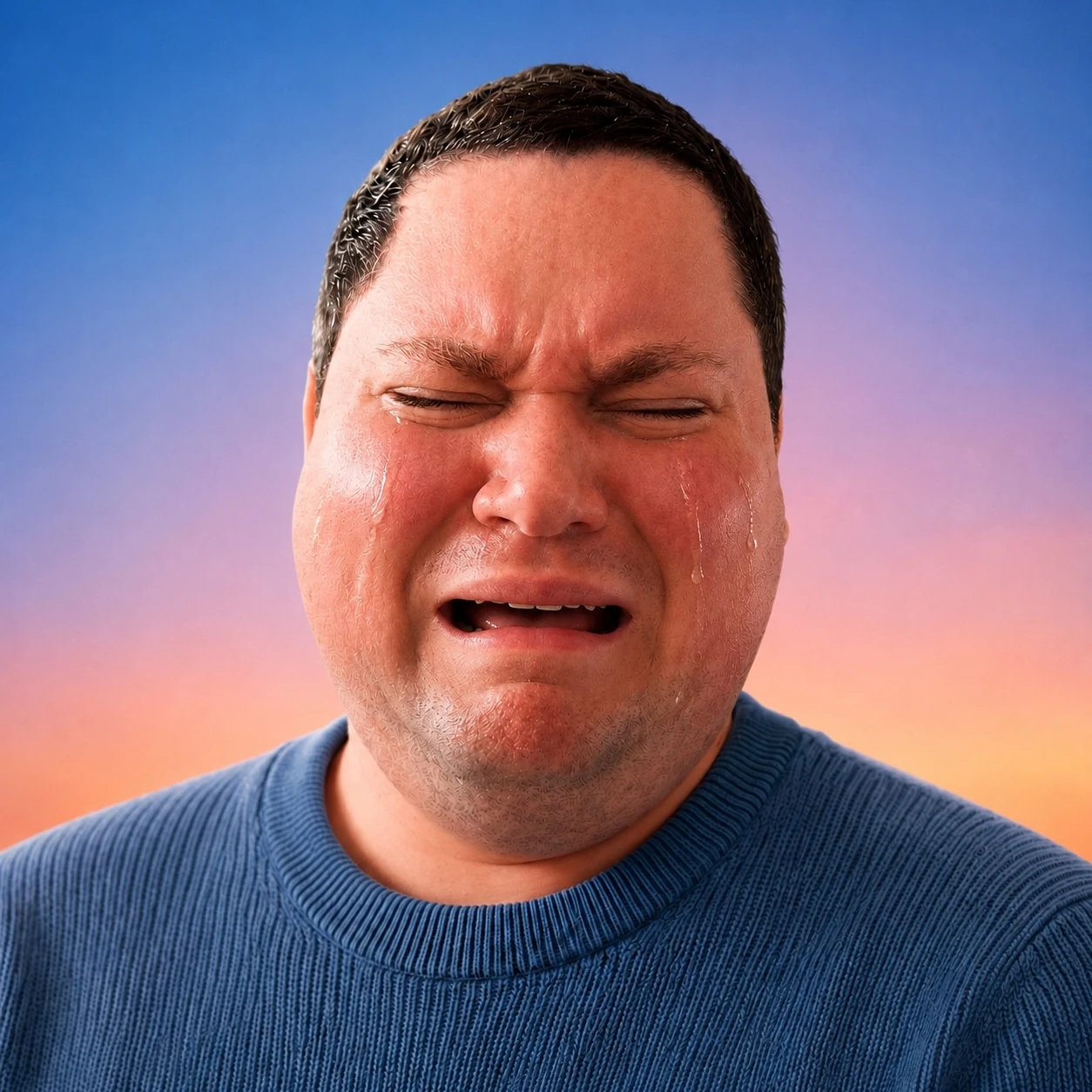 Tim crying because activities were skipped